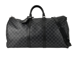 Keepall Bandouliere 55, Canvas, Damier Eclipse, NFC, S, 3*